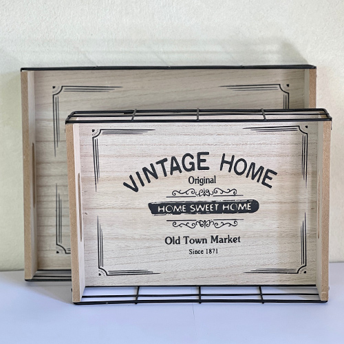 Vintage Home Tablett - groß